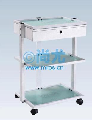 【带抽屉三层三边支架玻璃手推车】-国产带抽屉三层三边支架玻璃手推车(L600*W480*H810mm)选型、参数规格、图文、报价、厂家_尚尤仪器仪表手推车产品报价