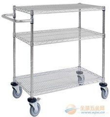 上海不锈钢线网货架厂家及其手推车产品价格指南