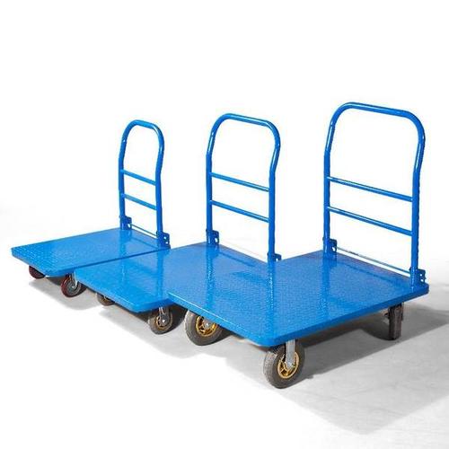 四轮平板手推车 便捷搬运的实用助手