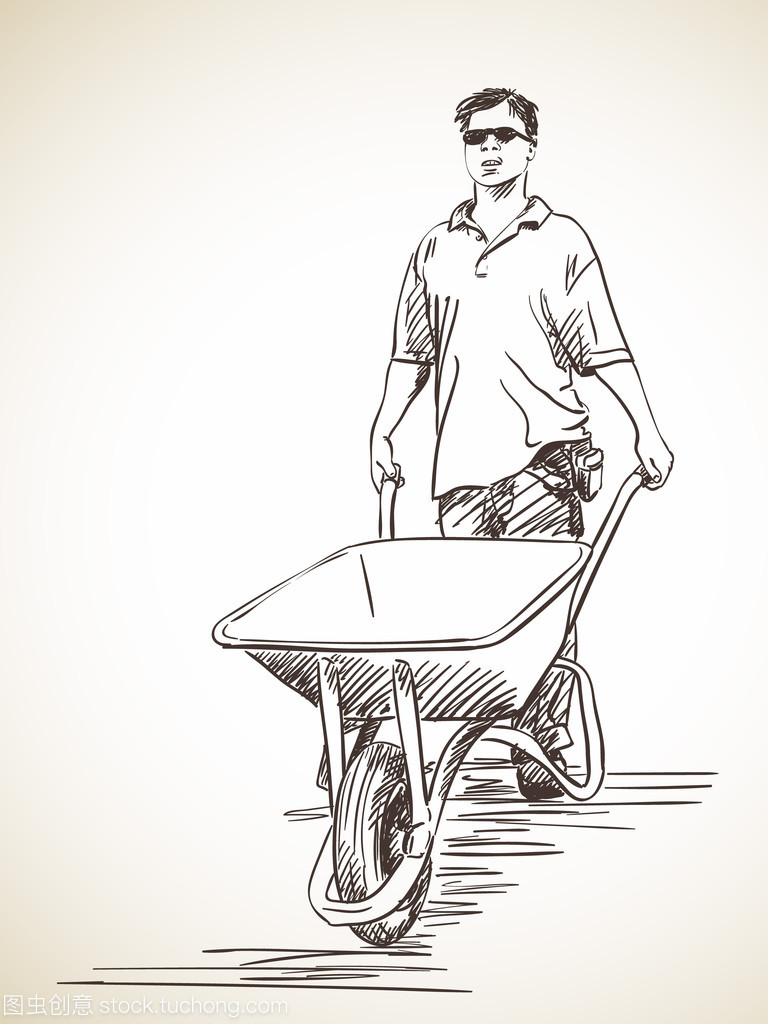 独轮手推车 人类行走中的得力助手